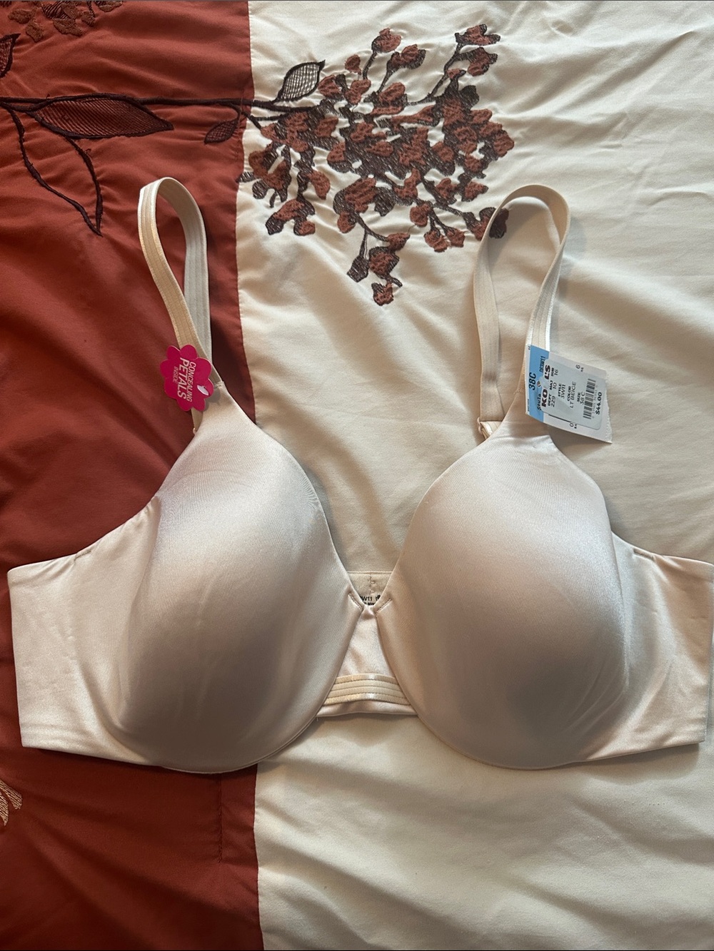Bali Smooth Padded Bra - Light Beige/Cream